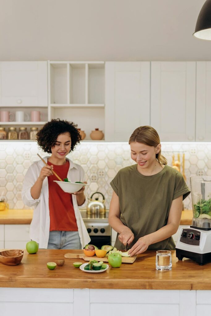 Mia & Samantha the founders of She Coox are Cooking