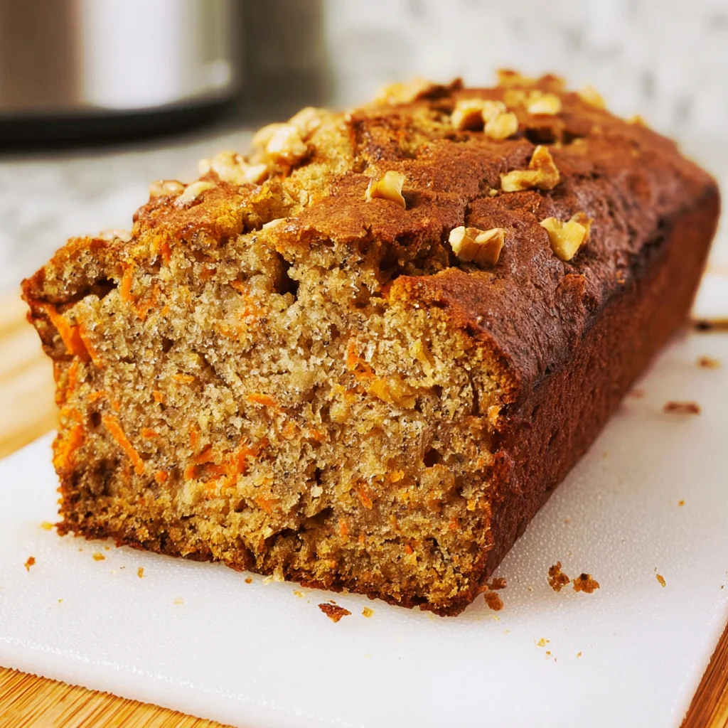 Easy Carrot Banana Bread