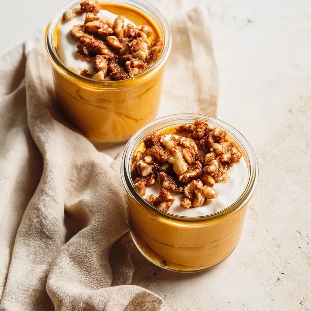 Creamy Pumpkin Mousse