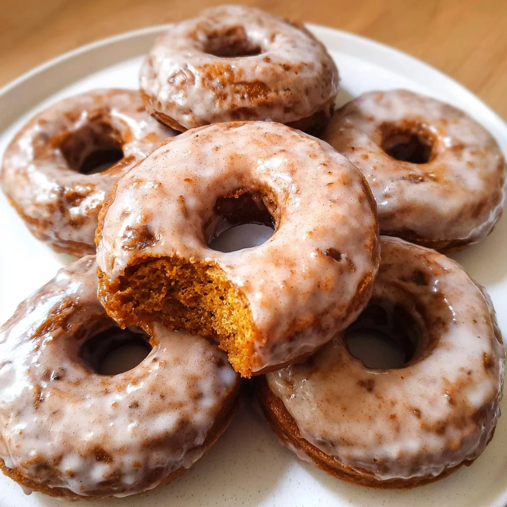 Vegan Pumpkin Spice Donuts
