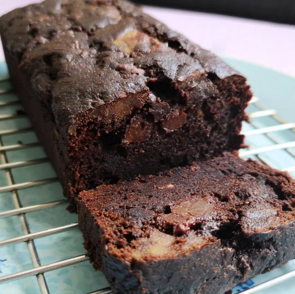Vegan Double Chocolate Banana Bread