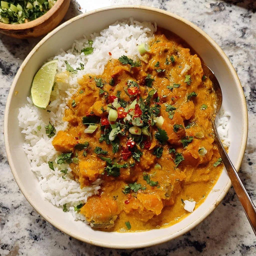 Easy Vegan Pumpkin Curry