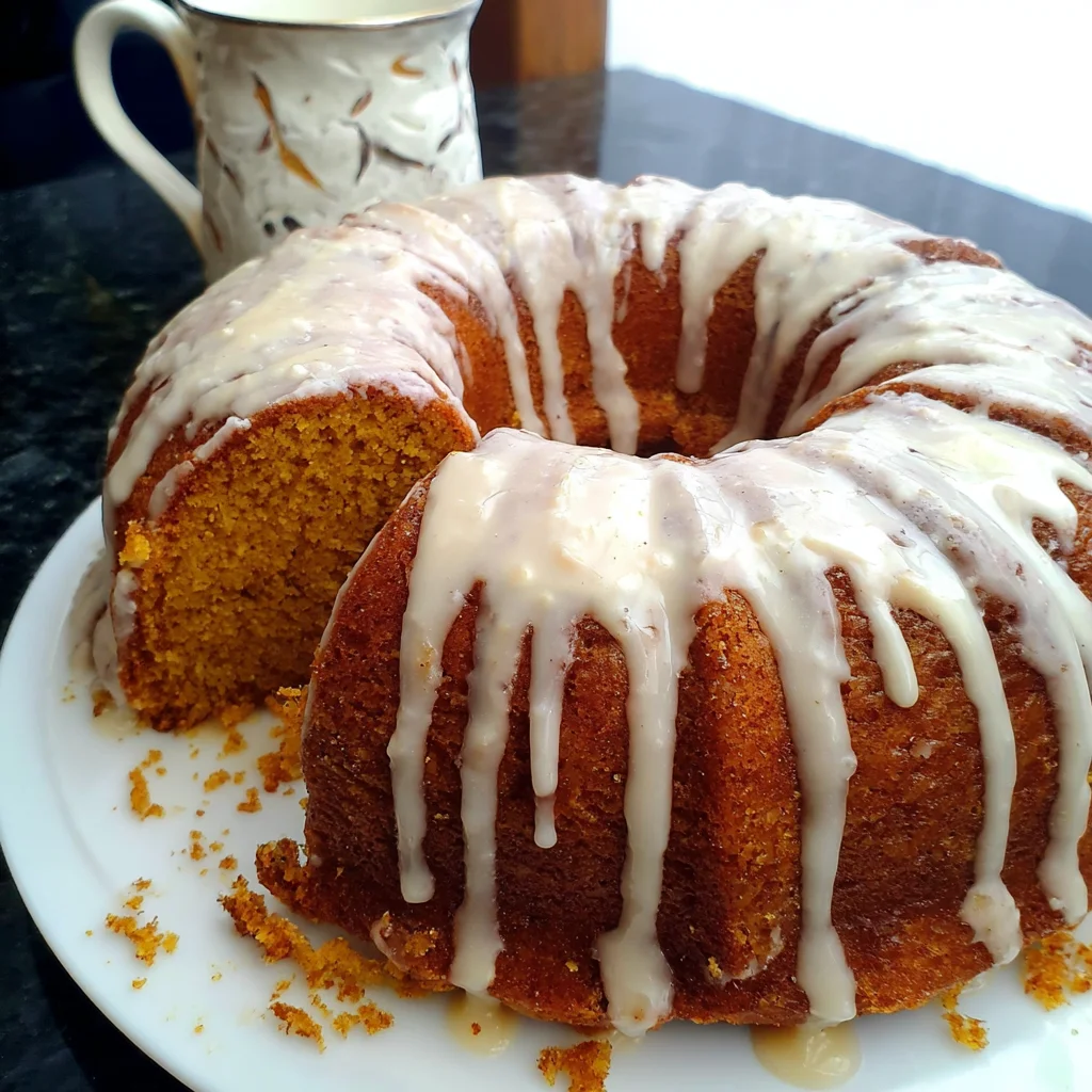 Delicious Vegan Pumpkin Cake