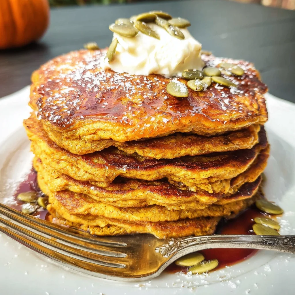 Vegan Pumpkin Pancakes