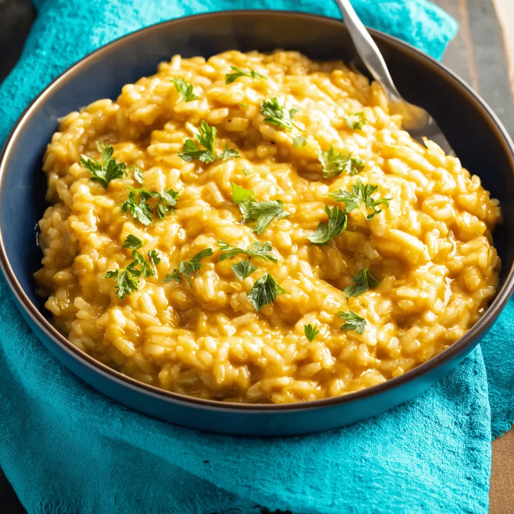 Vegan Pumpkin Risotto