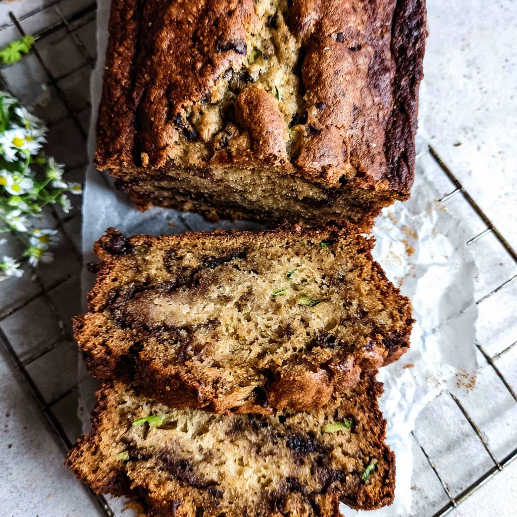 Vegan Zucchini Banana Bread